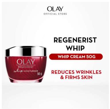 Krim Muka - Olay Krim Pelembab Regenerist Whip Active Moisturizer Anti Aging Skincare 50g / Cream Da