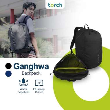TORCH Backpack - Tas Ransel - Backpack Ganghwa Black