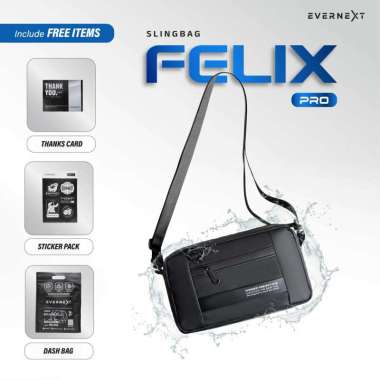 TAS SELEMPANG PRIA SLING BAG FELIX WATERPROOF CLUTCH BAG PRIA ANTI AIR WAIST BAG POUCH BAG PRIA SB F