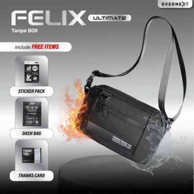 TAS SELEMPANG PRIA SLING BAG FELIX WATERPROOF CLUTCH BAG PRIA ANTI AIR WAIST BAG POUCH BAG PRIA SB F