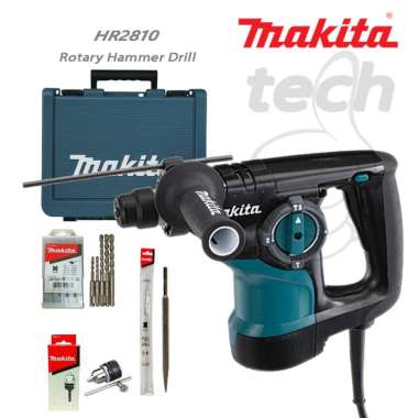Makita HR2810 Rotary Hammer Drill Tembok Beton Mesin Bor Listrik