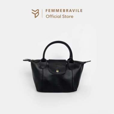 Femmebravile - Jennie Bag - Tas Wanita - Slingbag - Hand Bag - Tas Selempang - Tas Tangan Mini Black