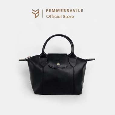 Femmebravile - Jennie Bag - Tas Wanita - Slingbag - Hand Bag - Tas Selempang - Tas Tangan Small Blac
