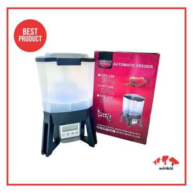 SUNSUN GRECH CFF 206 CFF-206 6L AUTOFEEDER SOLAR POWER TECHNOLOGY