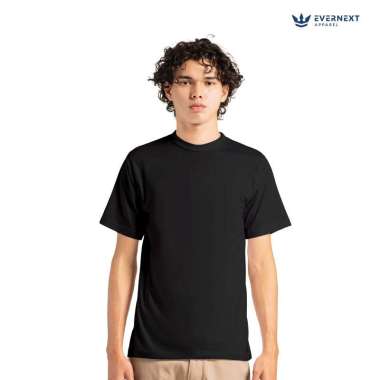 EVERNEXT - KAOS POLOS PRIA BASIC TEE KAOS POLOS LENGAN PENDEK BASIC T-SHIRT PRIA KAOS DISTRO COMBED