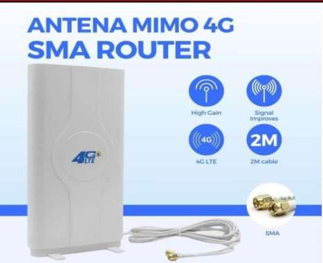 Antenna Indoor MIMO 4G LTE Antena Penguat Signal Modem 4G Router (SMA)
