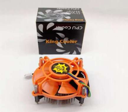 Kipas Fan Processor Heatsink Fan CPU COOLER SCORPION KING For Intel LGA 775