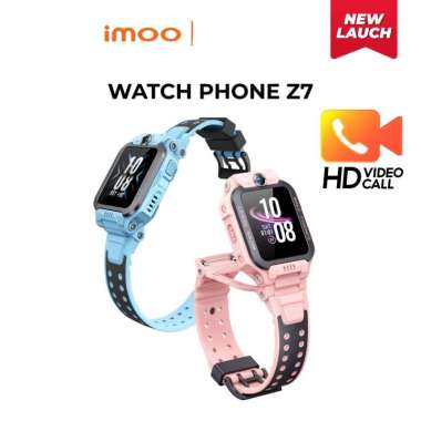 IMOO Z7 Jam Tangan Pelacak Anak Smartwatch Kids GPS 4G Video Call Pink