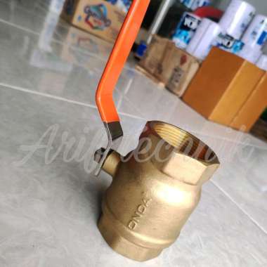 ONDA Brass Ball Valve 1 1/2" 400 / Ball Valve ONDA 1.5 inch Kuningan