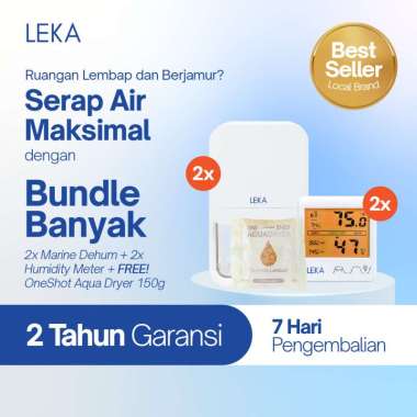 LEKA DH6220 Marine Dehumidifier - Serap Air Penyerap Kelembaban Udara Dryer Lebih Banyak [FREE 1x Aq