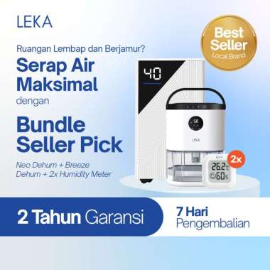 LEKA DH6223 BreezePro Dehumidifier - Serap Air Penyerap Kelembaban Udara Dryer Seller Pick