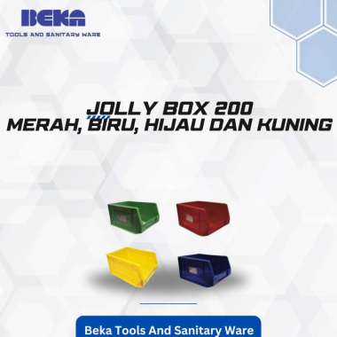 jolly box ukuran Y200-BOX SPAREPART-BOX PERKAKAS/RUMAH Merah - jolly box 200