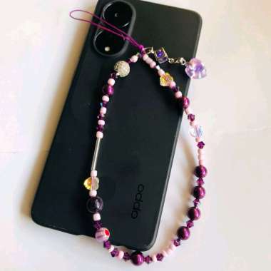 Charm Bandul Tali Strap Gantungan HP Hand Phone Swarovski