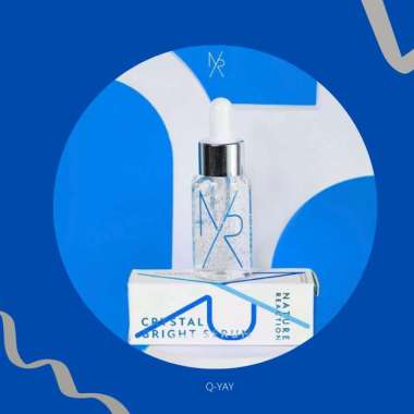 NR Serum Wajah Glowing Nature Reaction Crystal Bright