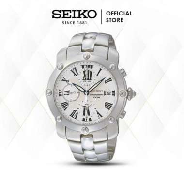 Jam Tangan Seiko Chronograph SNDZ97 Stainless Original Unisex