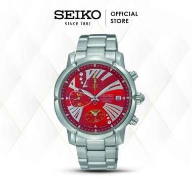 Jam Tangan Wanita Seiko Chronograph Classic SNDY05 Stainless Original
