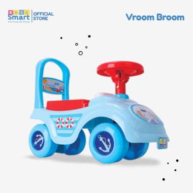 BEBE SMART Vroom Broom Ride On / Mobil Anak Bisa Dinaiki / Mainan Anak / Mobil Mobilan Superhero