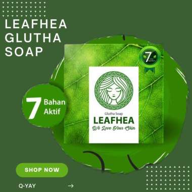Sabun Pembersih Muka | Leafhea Gluta Soap kemasan lama