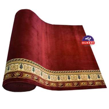 Alhadi Karpet Masjid YASUF METERAN Ukuran 100 x 120cm Tebal 14mm Sajadah Mushola Turki YASUF-12