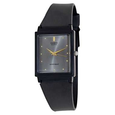 Jam Tangan Unisex Casio General MQ-38-8ADF Grey Dial Black Rubber Band -