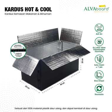 ALVAboard Box Hot & Cool Ukuran 40x20x20 Cm