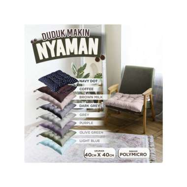 Goto Pilo Cushion Kursi Bantal Sofa Bantalan Duduk Alas Lantai Lesehan OLIVE GREEN