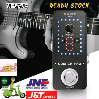 M-VAVE LOOP STATION / M-VAVE LOOP STAGE / M-VAVE LOOPER PRO Pedal Efek Gitar M-VAVE 40 Minutes Loope