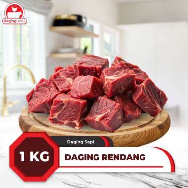Daging Sapi Potongan Rendang - 1 Kg