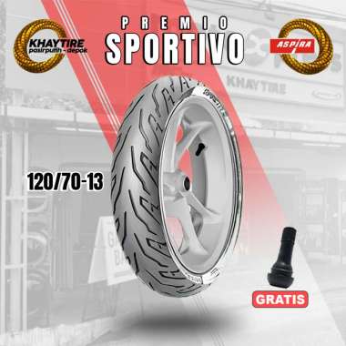 PROMO Ban Depan Motor YAMAHA NMAX // ASPIRA PREMIO SPORTIVO 120/70-13 Tubeless