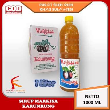 Sirup Markisa Karunrung Khas Sulawesi 1000ml