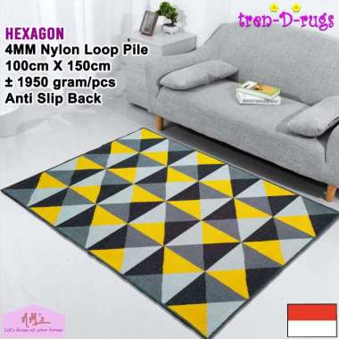 Tren-D-rugs Karpet sweden scandinavian permadani modern bulu alas lantai kamar tidur ruang tamu deko