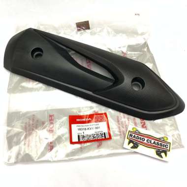 Caver Pelindung Tutup Knalpot Muffler Protector Honda Beat Karbu Ori Ahm 18318KVY901