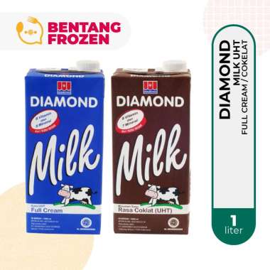 SUSU DIAMOND UHT 1 LITER / DIAMOND MILK Cokelat