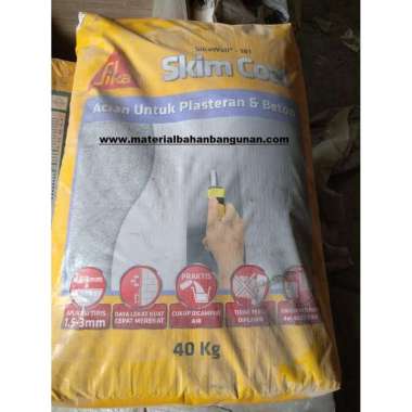 Semen Plester Tembok Sika Wall 181 Skim Coat Perata Tembok Retak Perkilo