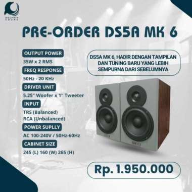Dolphin Sound DS5A Speaker Monitor Recording
