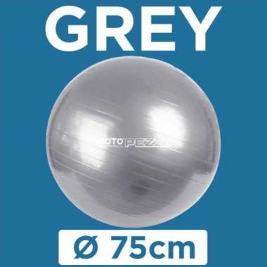 Goto Pezzi Gym Ball Bola Yoga Ibu Hamil Senam Olahraga Pilates Fitness GREY 75CM