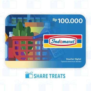 Voucher Belanja Digital Indomaret Rp 100.000 Exp 14 Hari