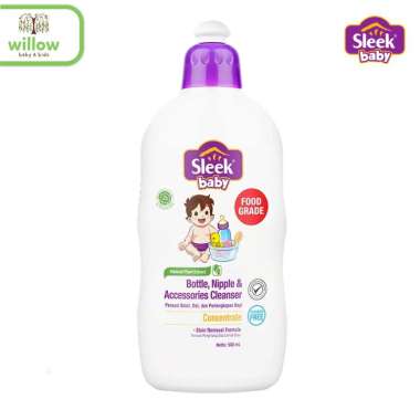 Sabun Cuci Botol - Sleek Bottle Nipple & Baby Accessories Cleanser 500Ml