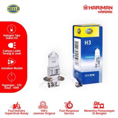 Dop Halogen HELLA H3