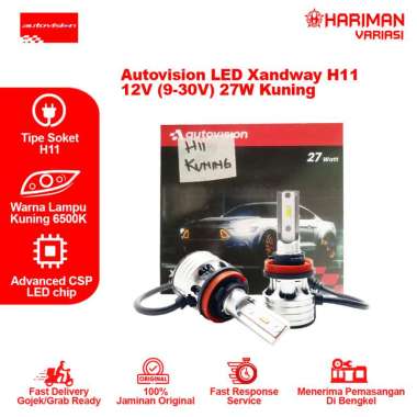 led autovision h11 2800 kuning