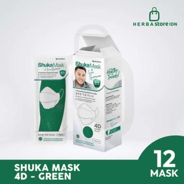 Masker Herba Shuka Mask 4D Green