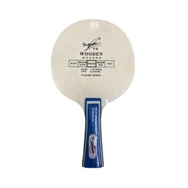 Kayu Tenis Meja Pingpong Yuguan 1011 Wooden 7 Plywood Allround Medium COKLAT  MUDA