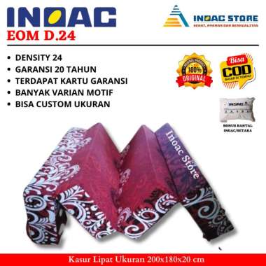 Kasur Lipat Busa Inoac No.1 Tebal 20 cm Asli Garansi 20 Tahun Murah EOM D24