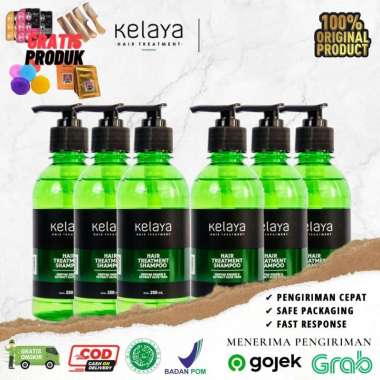 Promo Beli 6 Botol Kelaya Hair Treatment Shampoo BELI 6