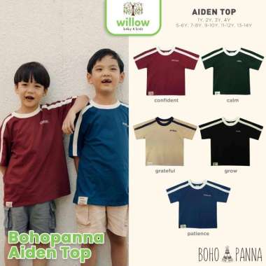 Kaos Anak - Bohopanna Aiden Top 7-8Y Grow
