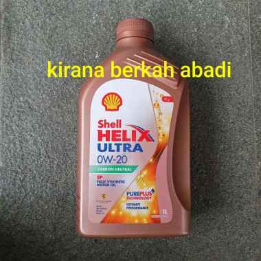 Shell Helix Ultra SN Plus SAE 0W-20 Fully Synthetic Oli Mobil [1 L]