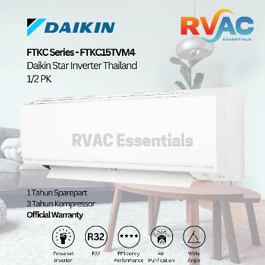 AC DAIKIN INVERTER 1/2 PK FTKC15 Thailand