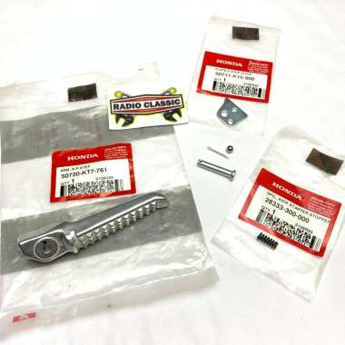 STEP BELAKANG KANAN SET ARM R P Step FOOT STEP HONDA CB150R StreetFire Sonic 150R & Supra GTR 150 OR