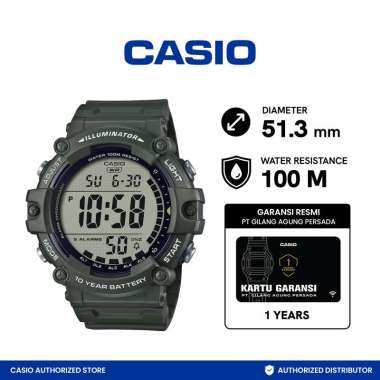 Jam Tangan Digital Pria Casio AE-1500WHX-3AVDF