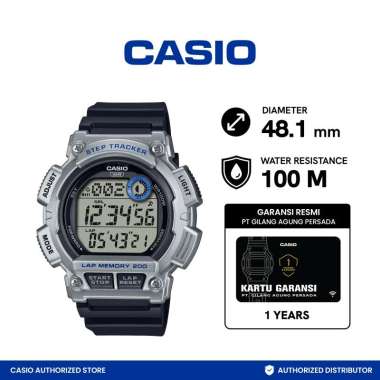 Casio WS-2100H-1A2VDF Casio WS2100H-1A2 Original & Garansi